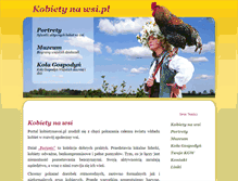 Tablet Screenshot of kobietynawsi.pl